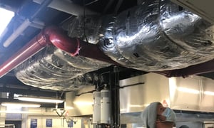 Insulating Exhaust Ducts In A Commercial Kitchen